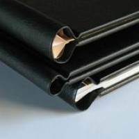 Permajet SnapShut Folio Smooth Black A3 Portrait 25mm