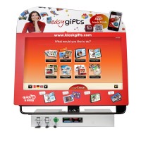 Mitsubishi Counter Kiosk Gift AIO Terminal - Table Top Version