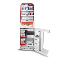 Mitsubishi Retail P&P Kiosk Gift Terminal & Pedestal Set - COMPLETE with CPK60DWS Printer