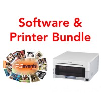 Mitsubishi CP3800DW Dye Sub Printer + PhotoSuite Events Software Bundle