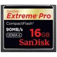 SanDisk CompactFlash 16Gb Extreme Pro 90 Mb's Memory Card