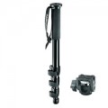 Manfrotto 680B Compact 4-Section Monopod with FREE 234 Monopod Tilt Head