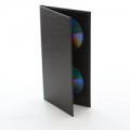 MTA CD Cover Classic Bonded Leather Black Double Upright
