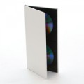 MTA CD Cover Classic Bonded Leather White Double Upright