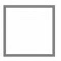 GF Smith Classic Standard Overlays 9.5x9.5 Raised Border Plain (20)