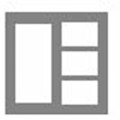 GF Smith Universal Designer Overlays 3.25x7.25/3.25x2.25 Self Adhesive (20)