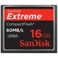 SanDisk CompactFlash 16Gb Extreme 60 Mb's Memory Card