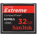 SanDisk CompactFlash 32Gb Extreme 60 Mb's Memory Card