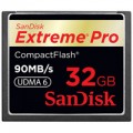 SanDisk CompactFlash 32Gb Extreme Pro 90 Mb's Memory Card