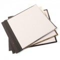 GF Smith Black Taped Edge Leaves 10x10 (10)
