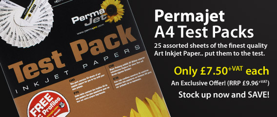 Permajet A4 Inkjet Paper Test Packs
