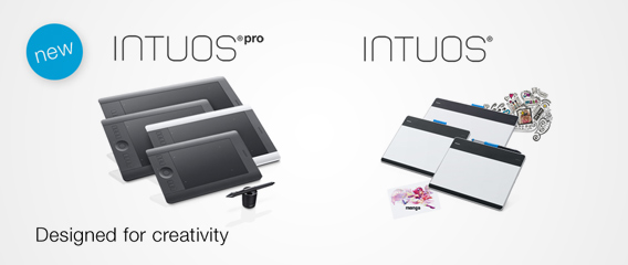 New Wacom Intuos Pro Pen Tablets
